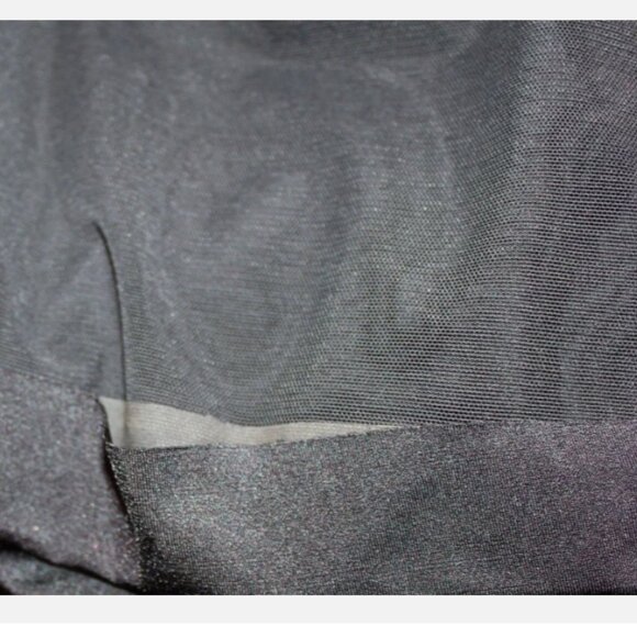 Spanx Assets Red Hot Black XL Briefer Slip Nylon Spandex Waist Cincher Cami Top - Picture 5 of 5